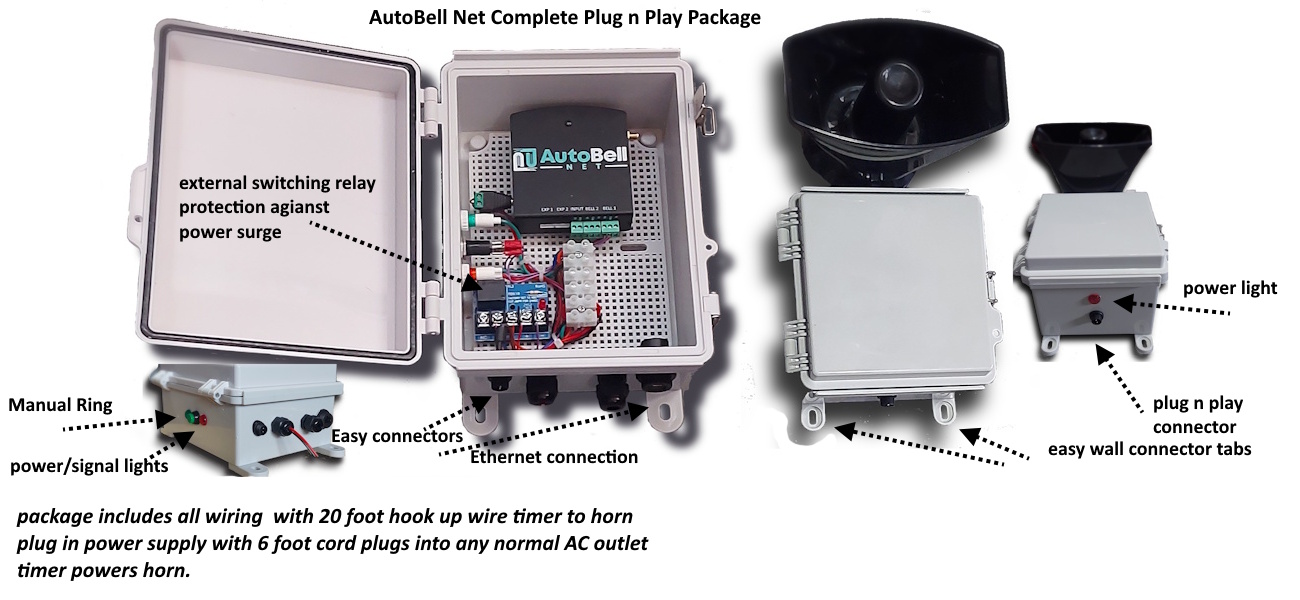Network Timer With Horn